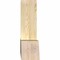 Ekena Millwork Portland Rough Sawn Timber Gable Bracket, Douglas Fir, 84"W x 21"H x 6"D x 6"F, 6/12 Pitch GBW084X21X0606POR00RDF - alternate 3